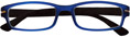 Thumbnail occhiali premontati da lettura DE LUXE mod. Robin Espressoocchiali colore blu con effetto gomma