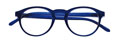 Thumbnail occhiali premontati da lettura mod. Round colore blu by Espressoocchiali chiusi