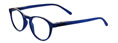 Thumbnail occhiali premontati da lettura mod. Round colore blu by Espressoocchiali aperti