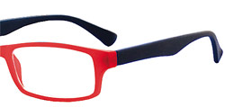 Particolare del modello di occhiali da lettura Rubby con asta aperta
