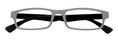 Thumbnail occhiali premontati da lettura mod. Rubby colore grigio e nero con effetto gomma by Espressoocchiali