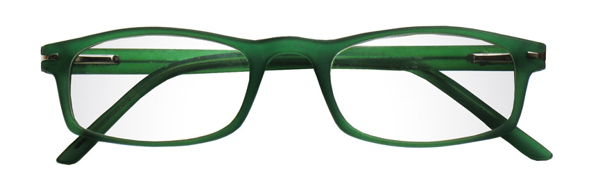 Foto degli occhiali da lettura premontati De Luxe mod.Velvet2 di colore verde di Espressoocchiali. Occhiali per presbiopia semplice in distribuzione nelle tabaccherie, cartolibrerie, aree di servizio, supermercati GDO