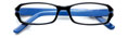 Thumbnail occhiali da lettura premontati Espressoocchiali mod. Bridge colore nero/blu by Espressoocchiali