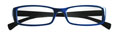 Thumbnail occhiali premontati da lettura DE LUXE mod. Business Espressoocchiali colore frontale blue/aste nere