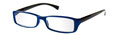 Thumbnail occhiali premontati da lettura DE LUXE mod. Business Espressoocchiali colore frontale blue/aste nere - aperti
