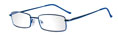 Thumbnail occhiali premontati da lettura DE LUXE mod. Justy by Espressoocchiali colore frontale blu - aperti