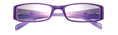 Thumbnail occhiali premontati da lettura DE LUXE mod. Prestige5 colore viola scuro/viola chiaro by Espressoocchiali