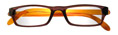 Thumbnail occhiali premontati da lettura DE LUXE mod. Rainbow2 colore marrone e arancio by Espressoocchiali