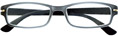 Thumbnail occhiali premontati da lettura DE LUXE mod. Robin colore grigio by Espressoocchiali