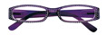 Thumbnail occhiali da lettura premontati DE LUXE mod. Strass2 colore viola  by Espressoocchiali