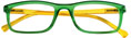 Thumbnail occhiali da lettura premontati mod. FLASH DeLuxe Espressoocchiali, con ampio campo visivo, di colore verde e giallo luminescenti. Distribuiti in tabaccherie, cartolerie, colorifici, ferramenta, supermercati, GDO.