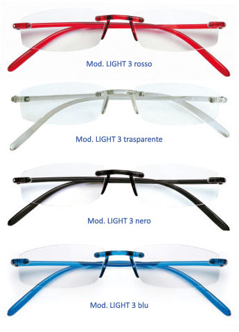 Light 3 occhiali per lettura Espressoocchiali. Basso costo, design e qualità italiani in tabaccheria