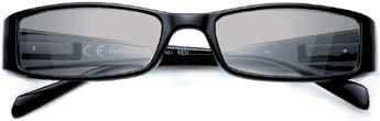 Foto degli occhiali da lettura da sole mod. Prestige Sun nero di Espressoocchiali, occhiali premontati per presbiopia semplice in tabaccheria, cartolibreria, supermercato.