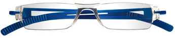 occhiali da lettura premontati  linea Life colore trasparente/ blu