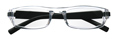 Thumbnail occhiali premontati da lettura mod. Prince Espressoocchiali trasparenti chiusi