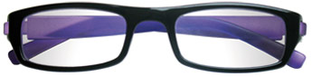 occhiali da lettura premontati per leggere linea Prince colore trasparente-nero, low cost, qualità e design italiani. Richiedili in supermercati, aree di servizio, cartolerie e tabaccherie